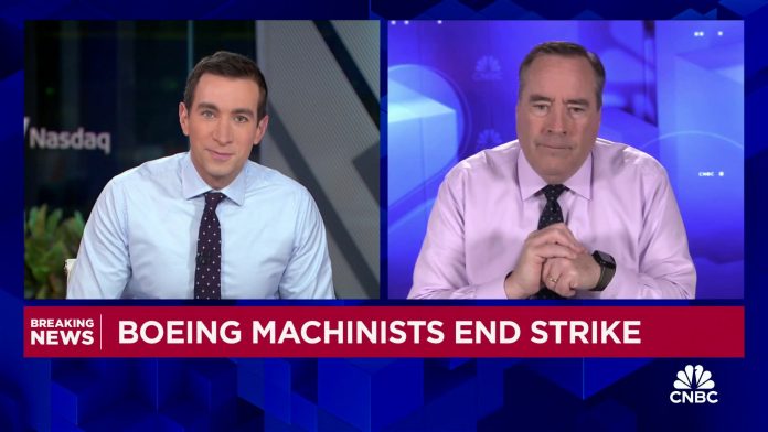 Boeing machinists end strike after approving labor contract with 38% raises