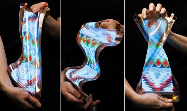LG Display Succeeds in Developing World's First Stretchable Display that Expands by 50 Percent