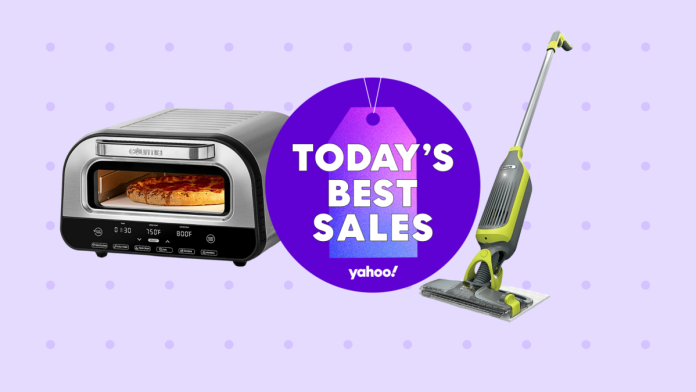 Today's best sales: 40% off a Gourmia pizza oven, 50% off a Shark VacMop and more