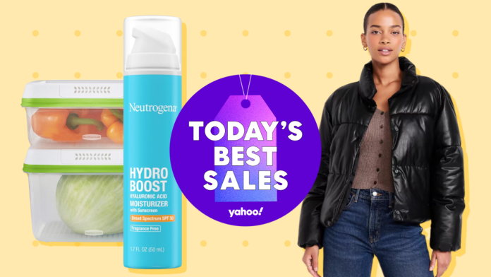 Today's best sales: 55% off Neutrogena moisturizer and 70% off an Old Navy coat