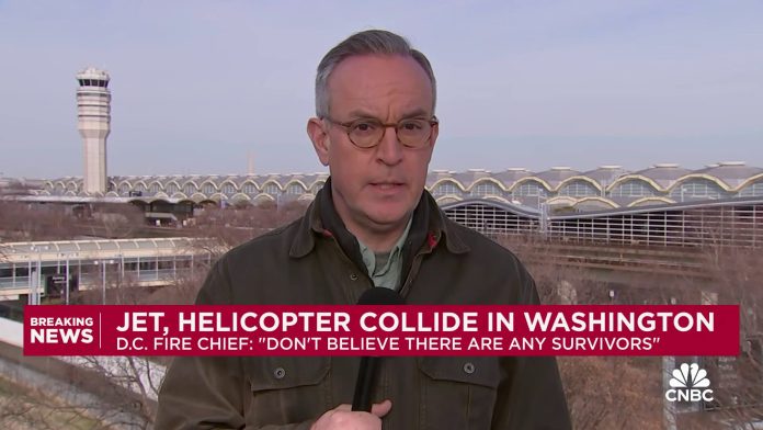 67 dead after American Airlines plane collides with Army helicopter