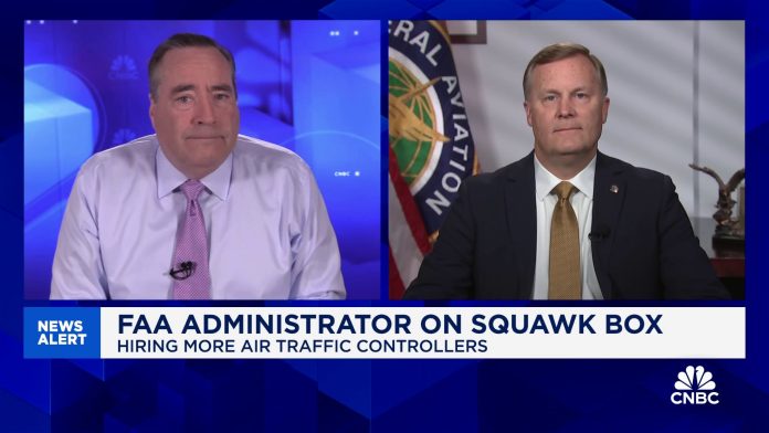 Acting FAA Administrator on hiring air traffic controllers, airspace congestion and Boeing progress