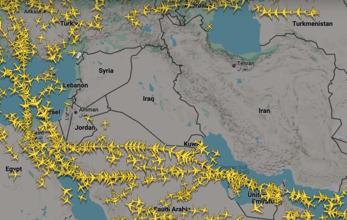 Airlines divert, cancel flights after Israel's strike on Iran closes airspace in Middle East