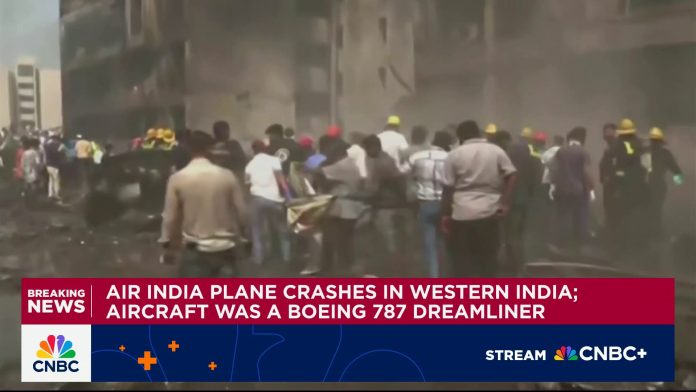Hundreds feared dead after Air India jet crashes after takeoff