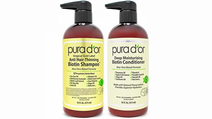 'Saved my hair': Shoppers say this bestselling shampoo set is an anti-thinning powerhouse