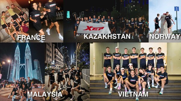 XTEP Ignites Global Night Running Frenzy: Over 1,000 Runners Chase Summer PBs in