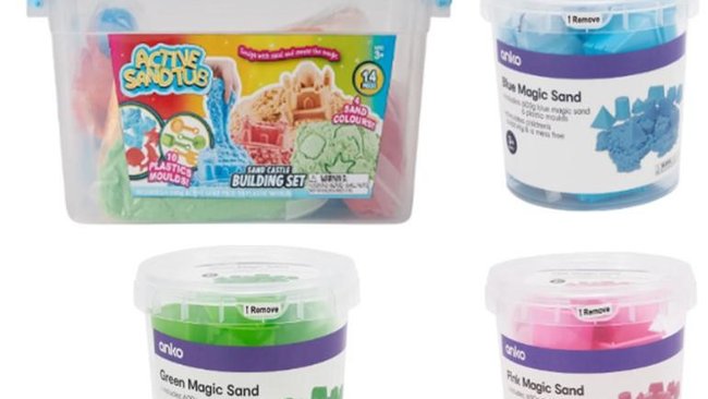 More children's sand products from Kmart and Target recalled over asbestos contamination fears
