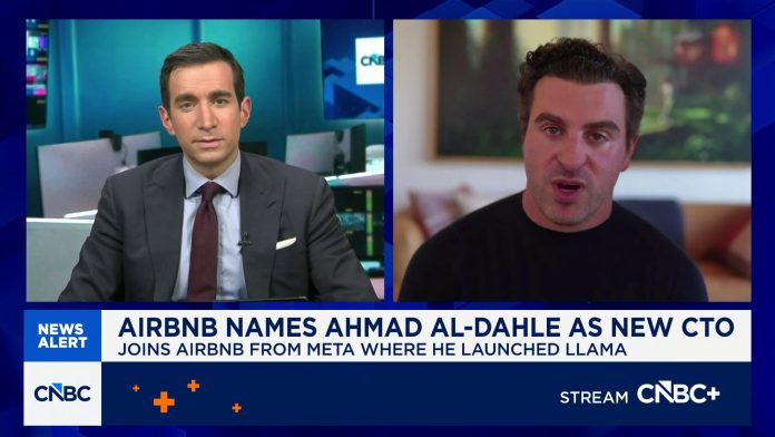 Airbnb CEO Brian Chesky on new CTO: We have an opportunity to do AI right for travel and e-commerce