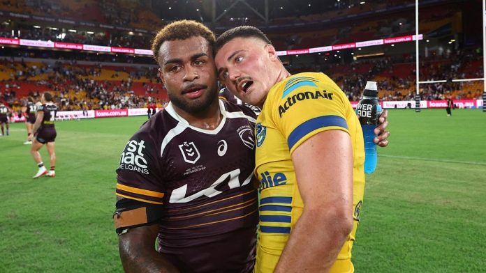 Eels bounce back from Storm horror show to upset reigning NRL premiers Brisbane