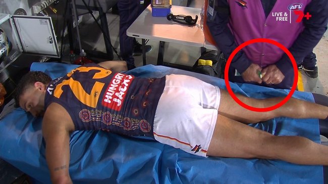 Kane Cornes raises questions around Adelaide’s handling of Izak Rankine’s injury