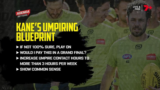 How to immediately fix AFL’s spate of umpiring issues