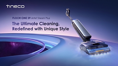 Spring Clean with Steam Power: Tineco Launches Amazon-Exclusive New FLOOR ONE S9 Artist Steam Plus