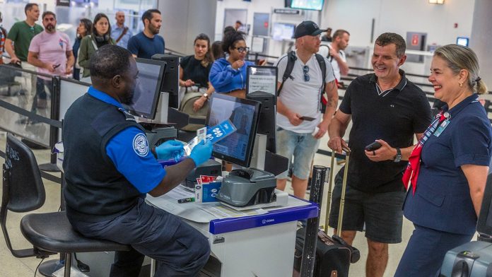 TSA agents are losing their checkpoint chairs in a controversial new move